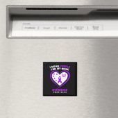 Aimant Je Porte Du Violet Pour Ma Conscience De La Surdos (In Situ (Lave-vaisselle))