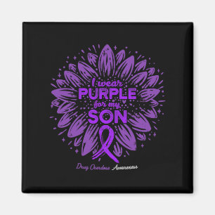 Aimant Je Porte Du Violet Pour Mon Fils Tournesol Drogue