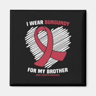 Aimant Je Porte La Bourgogne Pour Mon Cousin Cerveau Aneu