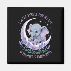 Aimant Je Porte Le Violet Pour Mon Père La Démence L'Elép