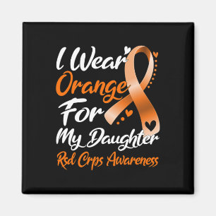 Aimant Je Porte Orange Pour Ma Fille Rsd Crps Sensibilisa