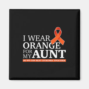 Aimant Je Porte Orange Pour Ma Tante Pour Que Nous Puissi