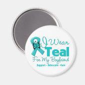 Aimant Je Porte Turquoise Pour Mon Petit-Ami (Recto/Verso)