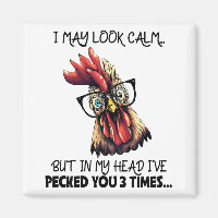 Je Pourrais Regarder Le Poulet Calme Quand Sarcasm