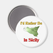 Aimant Je Préférerais Être En Sicile. (Recto/Verso)