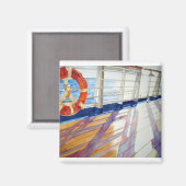 Aimant Je préférerais faire des croisières (Recto/Verso)