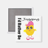 Aimant Je Préférerais Jogging (Recto/Verso)