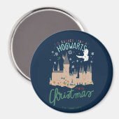 Aimant Je Préférerais Rester À Hogwarts Ce Noël (Recto/Verso)