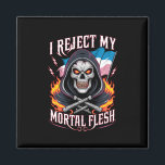 Aimant Je rejette ma chair mortelle transgenre transgenre<br><div class="desc">Je rejette ma chair mortelle transgenre transgenre LGBTQ</div>