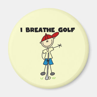 Aimant Je respire le golf