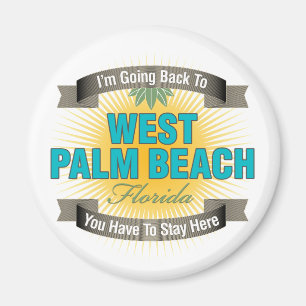 Aimant Je retourne à (West Palm Beach)