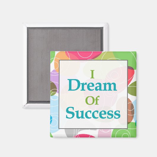 Aimant Je Rêve De Succès (Recto/Verso)