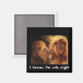 Aimant Je sais... Je suis mignon, pas vrai (Recto/Verso)