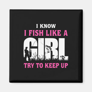 Aimant Je Sais Que Je Poissonne Comme Une Fille Essaie De