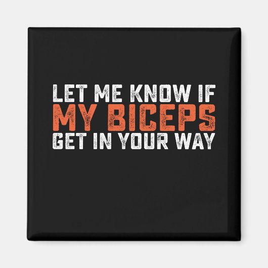 Aimant Je Sais Si Mes Biceps Se Trouvent Dans Votre Chemi (Devant)
