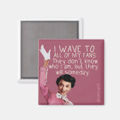 Aimant Je salue tous mes fans... (Recto/Verso)