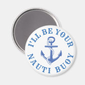 Aimant Je serai ta bouée Nauti (Recto/Verso)