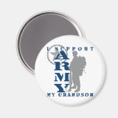 Aimant Je soutiens Grandson 2 - ARMÉE (Recto/Verso)
