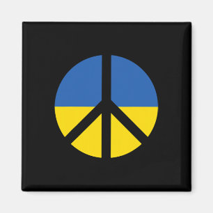 Aimant Je soutiens l'Ukraine, restez avec l'Ukraine Drape