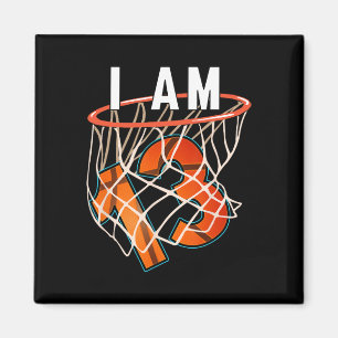 Aimant Je Suis 13 Basket-ball Thème 13ème Anniversaire Ce