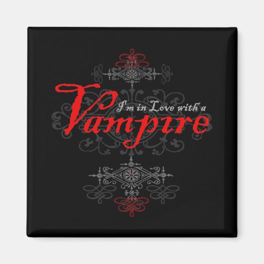 Aimant Je suis amoureux d'un vampire (Devant)
