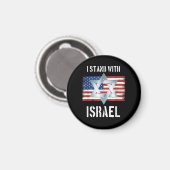 Aimant je suis avec israël (Recto/Verso)