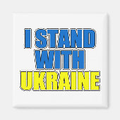 Aimant Je Suis Avec L'Ukraine (Devant)