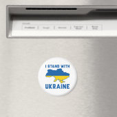 Aimant Je Suis Avec L'Ukraine (In Situ (Lave-vaisselle))