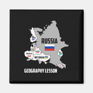 Aimant Je suis avec l'Ukraine Europe carte pas la Russie