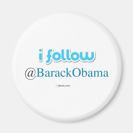 Aimant je suis @BarackObama (Devant)