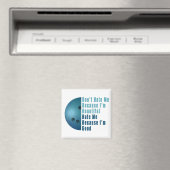 Aimant Je Suis Beau Je Suis Bon Bowling Bleu (In Situ (Lave-vaisselle))