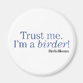 Aimant Je suis Birder (Devant)