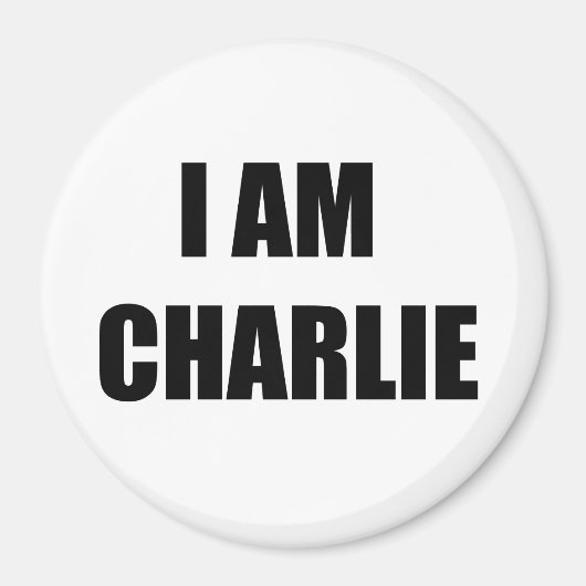 AIMANT JE SUIS CHARLIE (Devant)