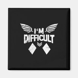 Aimant Je suis difficile Double Diamonds Ski Snowboard Gi