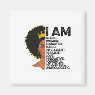 Aimant Je Suis Femme Noire Éduquée Mois D'histoire Des No