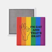 AIMANT JE SUIS GAY ET ÇA VA (Recto/Verso)