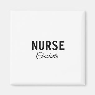 Aimant Je suis infirmière experte médical ajoutez votre n