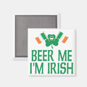 Aimant Je suis irlandais (Recto/Verso)