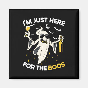 Aimant Je suis juste ici pour le Boos amusant Halloween B