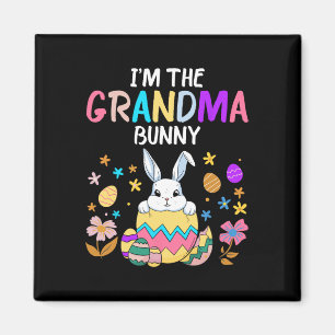 Aimant Je suis La Grand-Mère Bunny Joyeuse Rabbin de la f