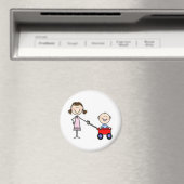 Aimant Je suis la petite bâton de frère (In Situ (Lave-vaisselle))