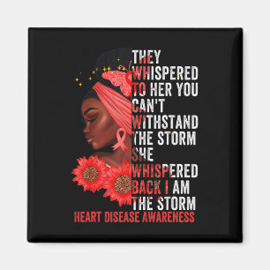 Aimant Je suis la tempête Black Women Heart Disease Survi