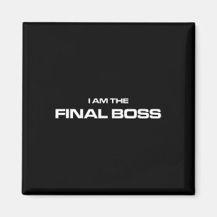 Aimant Je Suis Le Dernier Boss - Combattant Mma Kickboxin