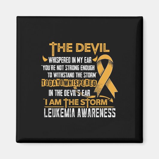 Aimant Je Suis Le Diable De La Tempête (Devant)