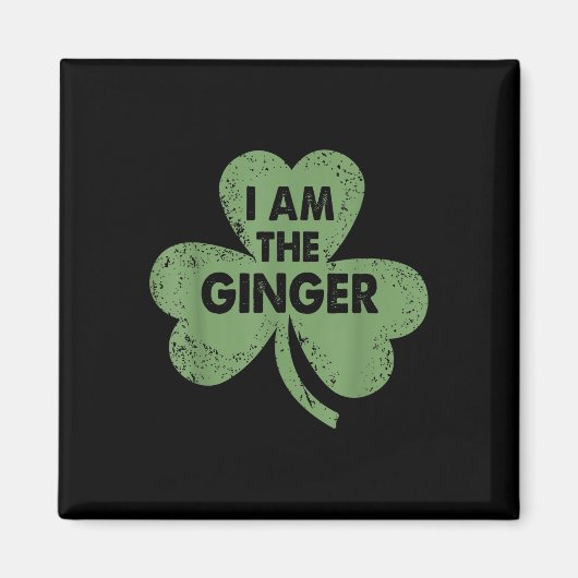 Aimant Je Suis Le Ginger Funny Irish St Patricks Day (Devant)