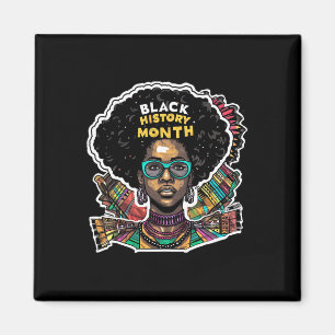 Aimant Je suis le Mois de l'histoire des Noirs Fierté afr