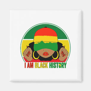 Aimant Je suis les femmes de l'histoire noire Mois de la