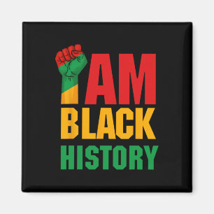 Aimant Je suis l'histoire noire Célébration du Mois de l'