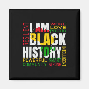 Aimant Je suis l'histoire noire Mois de l'histoire des No