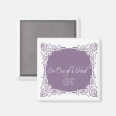 Aimant Je suis l'une des citations (Recto/Verso)